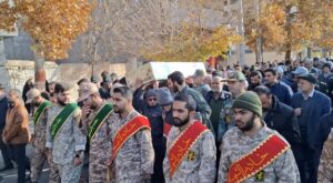 خاکسپاری ۲ شهید گمنام در دیار عالمان؛ وداعی در سوگ حضرت ام‌البنین(س)