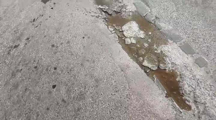 وضعیت آسفالت در شهرکرد