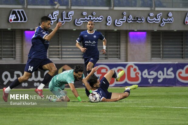 لیگ برتر فوتبال ایران گل گهر سیرجان و پیکان تهران