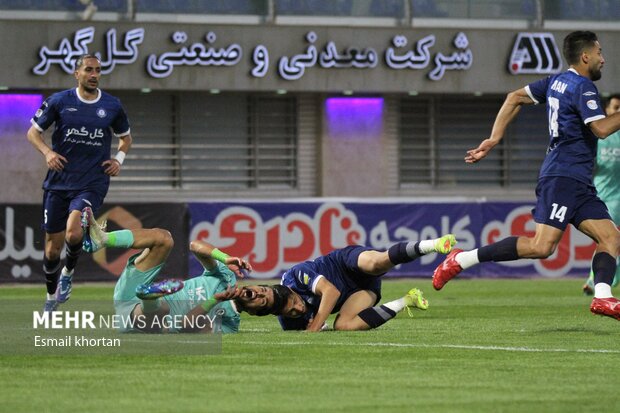 لیگ برتر فوتبال ایران گل گهر سیرجان و پیکان تهران