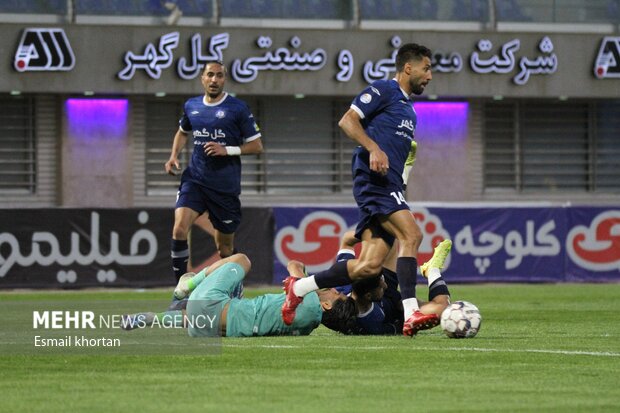 لیگ برتر فوتبال ایران گل گهر سیرجان و پیکان تهران