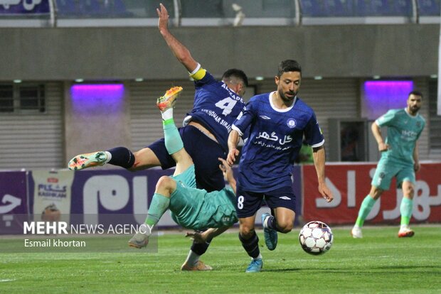 لیگ برتر فوتبال ایران گل گهر سیرجان و پیکان تهران