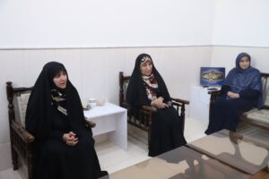 معاون رئیس‌جمهور با بانوی مجتهده قمی دیدار کرد