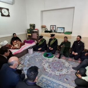 مادر شهید «محمود ناطق‌زاده» در دیلم تجلیل شد