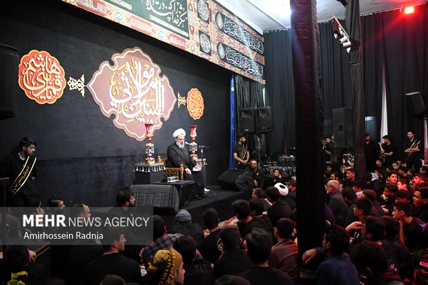 مراسم عزاداری شهادت حضرت ام بنین (س) در بیرجند