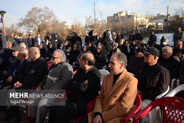 بدرقه و خاکسپاری استاد میرهاشم میری در همدان