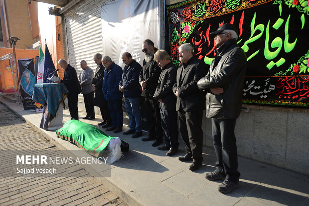 بدرقه و خاکسپاری استاد میرهاشم میری در همدان