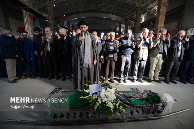 بدرقه و خاکسپاری استاد میرهاشم میری در همدان