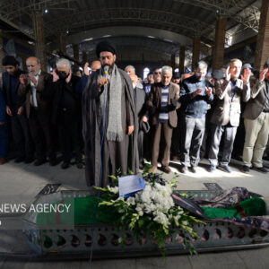 بدرقه و خاکسپاری استاد میرهاشم میری در همدان