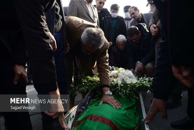 بدرقه و خاکسپاری استاد میرهاشم میری در همدان