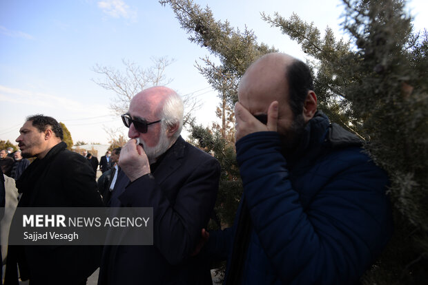 بدرقه و خاکسپاری استاد میرهاشم میری در همدان