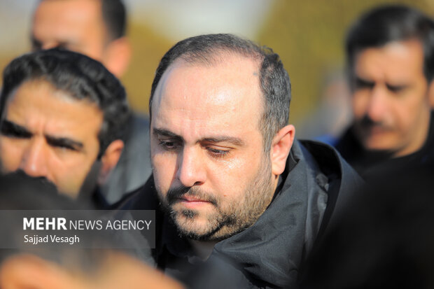 بدرقه و خاکسپاری استاد میرهاشم میری در همدان