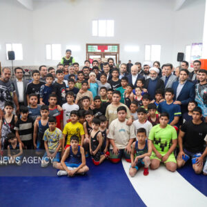 افتتاح چند پروژه ورزشی با حضور رئیس مجلس در مشهد