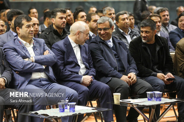 افتتاح خانه کشتی و ورزشگاه  در شاندیز و طرقبه