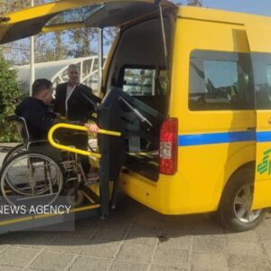 شهرداری شهریار نخستین ون ویژه معلولین را به بهره‌برداری رساند