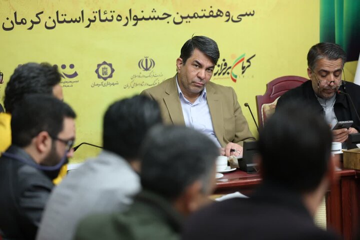 طالبی: تئاتر باید پیشران تحول فرهنگی و اجتماعی در استان کرمان باشد