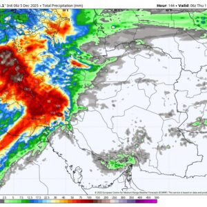 ورود پیاپی سامانه‌های بارشی به کشور از فردا؛ هوا سردتر می‌شود