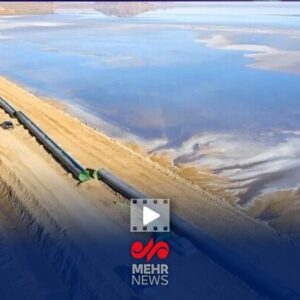 افتتاح پروژه انتقال آب دریا به صنایع استان اصفهان توسط رئیس‌جمهور