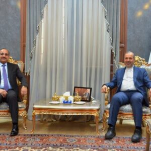 ملاقات سفیر ایران در عراق با استاندار بغداد