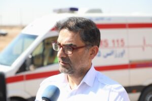 واژگونی خودروی ساینا در قم با یک فوتی و هفت مصدوم