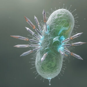 چارچوب‌های آلی فلزی با «خنجرهای مولکولی» باکتری‌ها را سوراخ می‌کنند