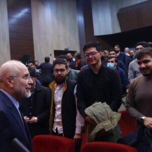 مراسم روز دانشجو با حضور رئیس مجلس در دانشگاه فردوسی مشهد برگزار شد