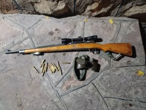 دستگیری شکارچی سابقه‌دار در پرور؛ اسلحه و مهمات از متهم کشف شد