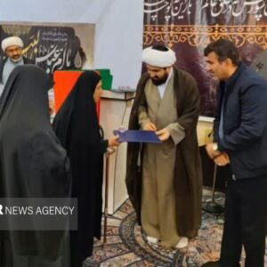 مادر شهید محمد پرکوهی تجلیل شد