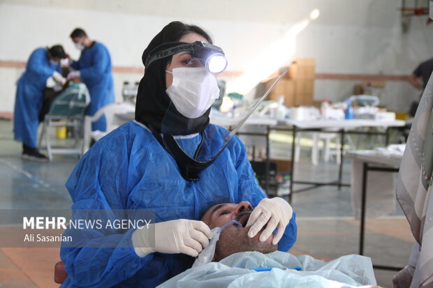 روایت تصویری سلامت و امید؛ اردوی جهادی کمیته امداد در آستارا