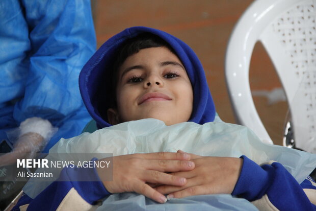 روایت تصویری سلامت و امید؛ اردوی جهادی کمیته امداد در آستارا