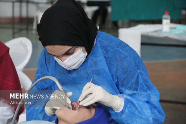 روایت تصویری سلامت و امید؛ اردوی جهادی کمیته امداد در آستارا