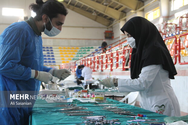 روایت تصویری سلامت و امید؛ اردوی جهادی کمیته امداد در آستارا