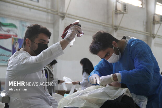 روایت تصویری سلامت و امید؛ اردوی جهادی کمیته امداد در آستارا