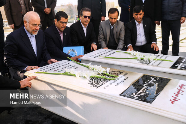 مراسم بزرگداشت روز دانشجو در دانشگاه فردوسی مشهد با حضور رئیس مجلس