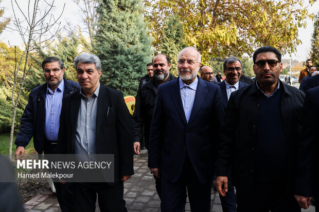 مراسم بزرگداشت روز دانشجو در دانشگاه فردوسی مشهد با حضور رئیس مجلس