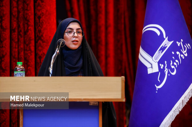 مراسم بزرگداشت روز دانشجو در دانشگاه فردوسی مشهد با حضور رئیس مجلس