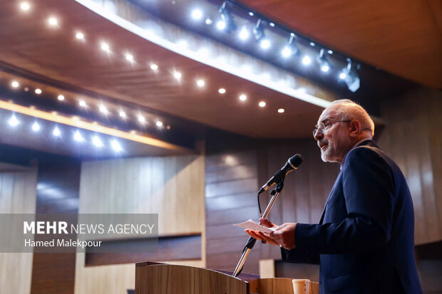 مراسم بزرگداشت روز دانشجو در دانشگاه فردوسی مشهد با حضور رئیس مجلس