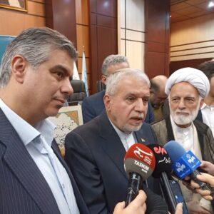 حضور وزیر میراث فرهنگی و گردشگری در جمع خبرنگاران اراک