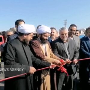 افتتاح دوربرگردان هم‌سطح کمربندی الغدیر و دسترسی جدید به شهرک واوان