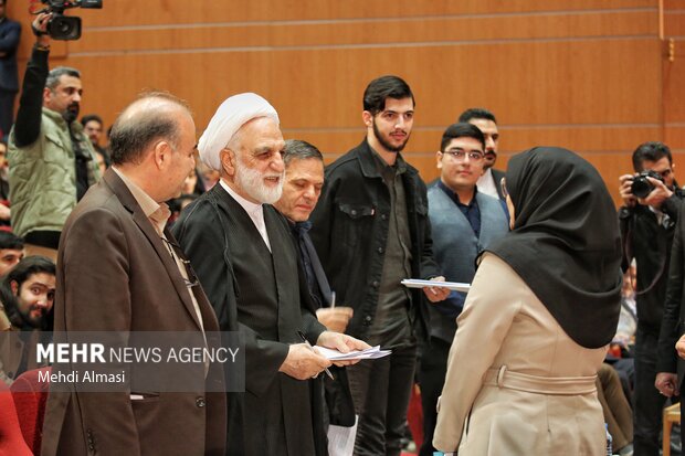 سخنرانی رئیس قوه قضائیه در جمع دانشجویان استان زنجان