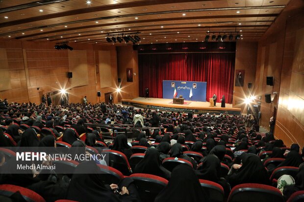 سخنرانی رئیس قوه قضائیه در جمع دانشجویان استان زنجان