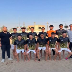 رقابت شهرداری چلیچه در مرحله آخر لیگ برتر فوتبال ساحلی جوانان کشور