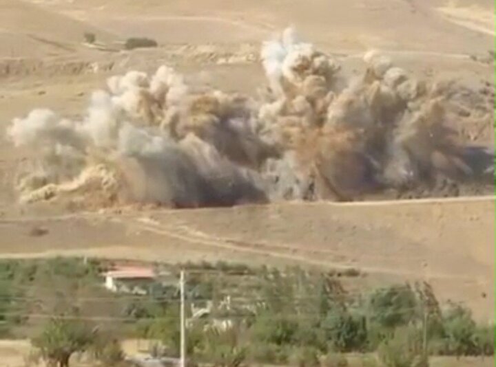 انسداد موقت محور سقز – دیواندره برای اجرای عملیات آتشباری