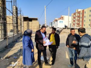 پیش‌برد خدمات روبنایی در سایت ۸ هکتاری لجران گرمسار