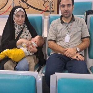 استقبال زوج‌های دانشجو از سفر عمره