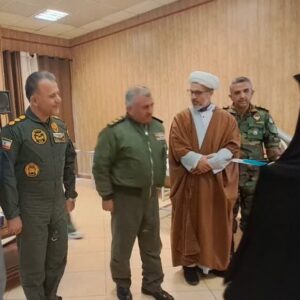 تکریم مادران و همسران شهدا وجانبازان دفاع مقدس درپایگاه چهارم هوانیروز