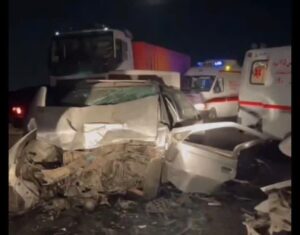 میرجلیلی: ۶ مصدوم به دنبال برخورد کوییک با پژو ۴۰۵ در تفت