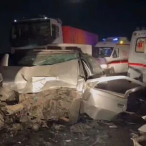 میرجلیلی: ۶ مصدوم به دنبال برخورد کوییک با پژو ۴۰۵ در تفت