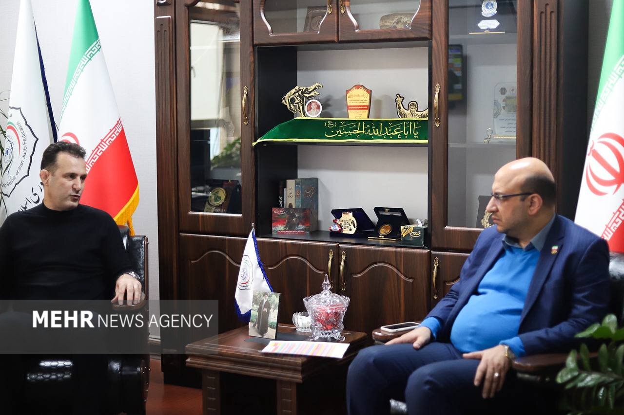 حضور دبیر کل کمیته ملی المپیک در فدراسیون جودو و بررسی برنامه «ممدوف»