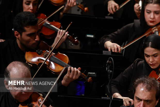 کنسرت ارکستر موسیقی ملی ایران